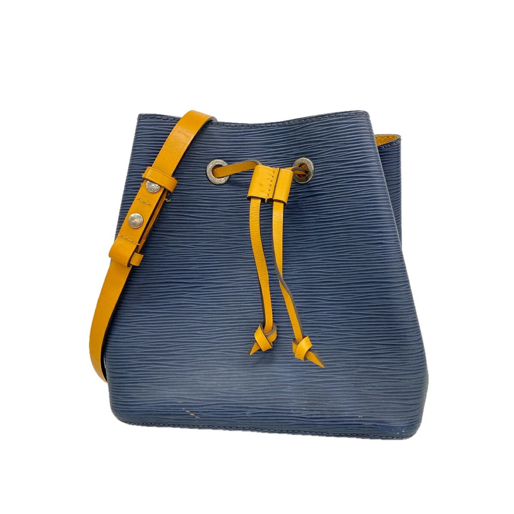 Louis Vuitton Epi NeoNoe BB Shoulder Bag M53610 Indigo Saffron Women's OP024622